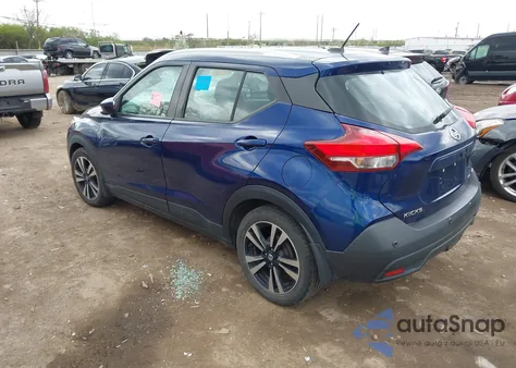2020 Nissan Kicks Sv Xtronic Cvt from USA, damaged, VIN 3N1CP5CV0LL503230